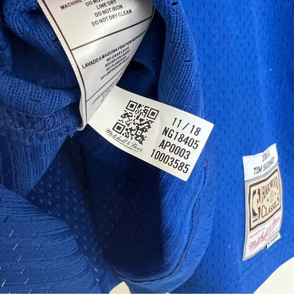 Mitchell and Ness Golden State Warriors Tim Hardaway Chinese New Year Jersey XL - Picture 6 of 11